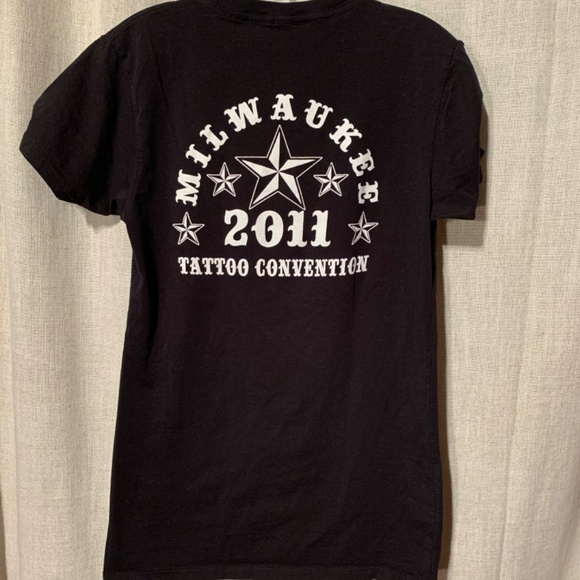 Sailing Ship Tattoo Art tee - Picture 5 of 5